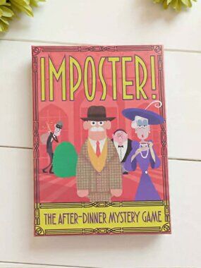 Imposter! The After-Dinner Mystery Game | Complete with Sealed Cards